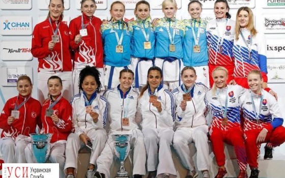 Одесситки успешно выступили на Чемпионате Европы по каратэ (фото) «фото»