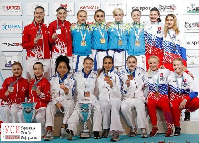 Одесситки успешно выступили на Чемпионате Европы по каратэ (фото) «фото»