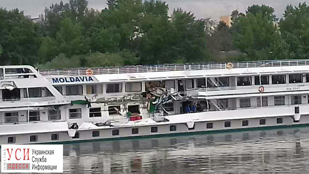 На Дунае столкнулись два судна УДП (фото) «фото»