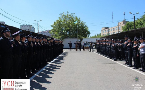 Улицы Одессы будут патрулировать 40 новобранцев (фото) «фото»