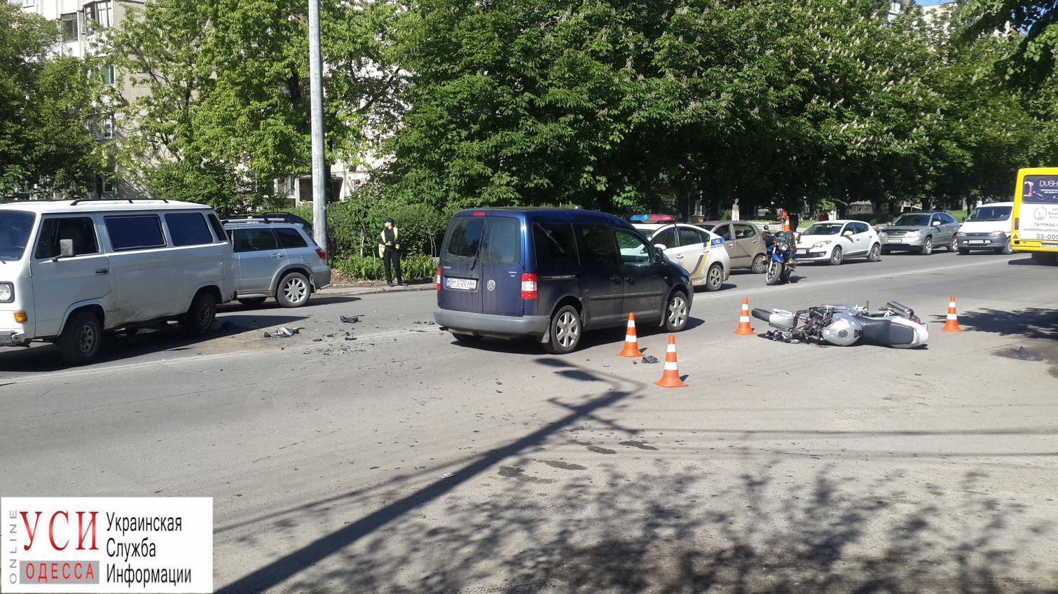 В Одессе за день пострадали два мотоциклиста (фото) «фото»