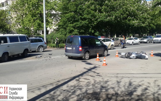 В Одессе за день пострадали два мотоциклиста (фото) «фото»