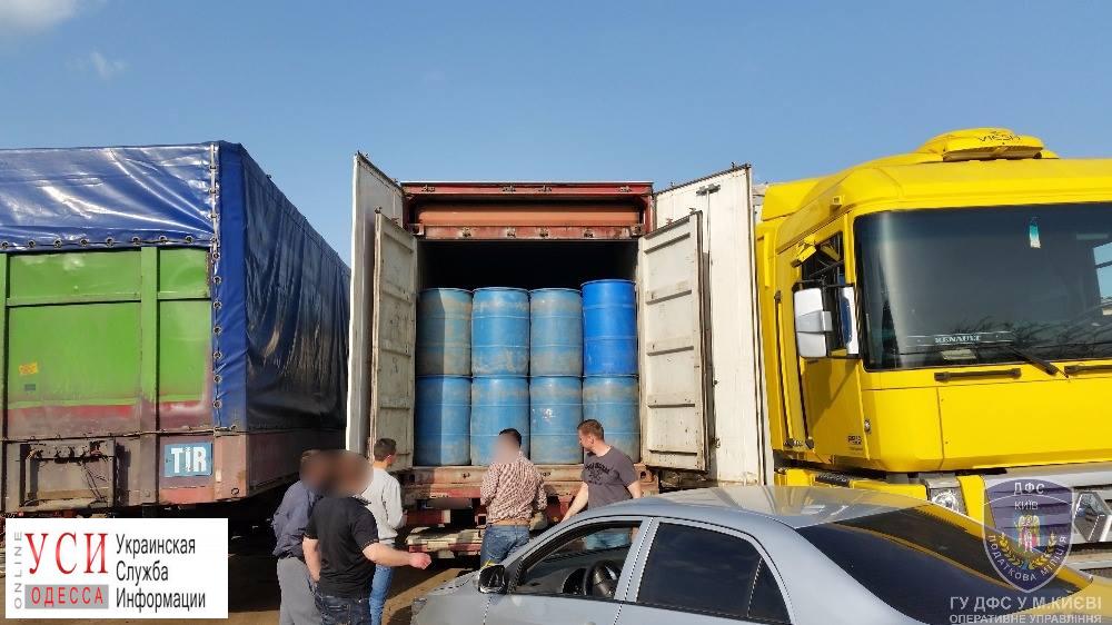 В Одесской области задержали фуру с 24 тысячами литров контрафактного спирта «фото»