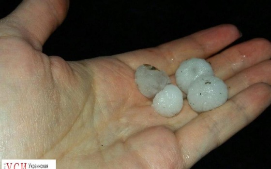 “Адский” град в Одессе (фото, видео) «фото»