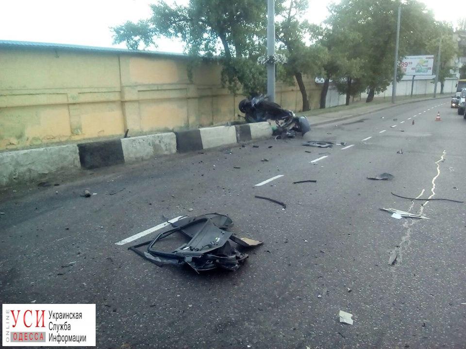Пассажир иномарки погиб в ДТП на Ивановском мосту (фото) «фото»