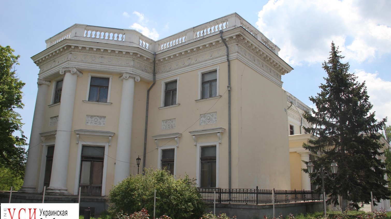 Воронцовский дворец и колоннада перед реконструкцией (фоторепортаж) «фото»