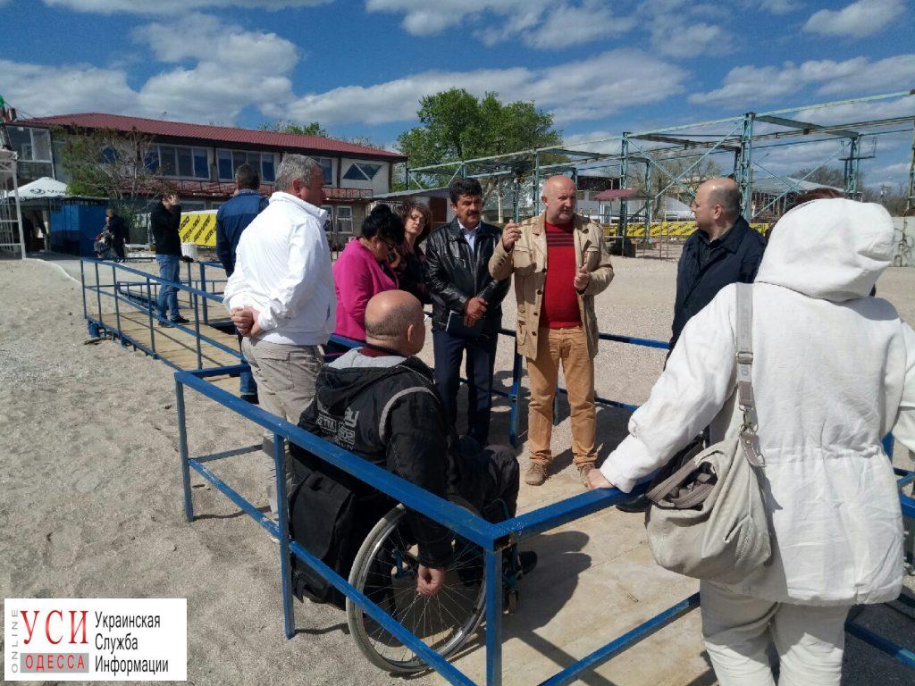 Комиссия проверила готовность пляжей для людей с инвалидностью