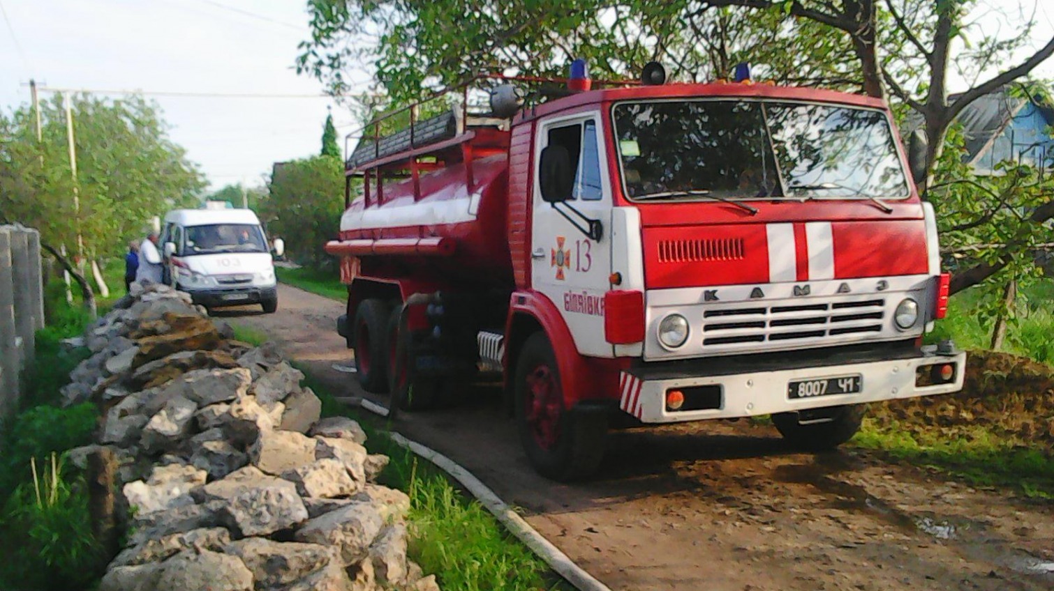 На пожарах в Беляевском районе пострадали четыре человека (фото) «фото»