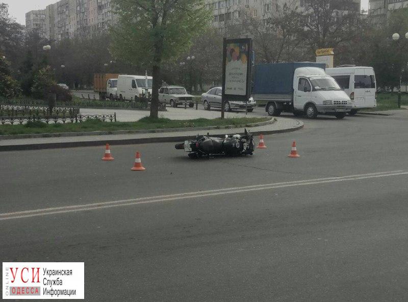 На поселке Котовского сбили мотоциклистку (фото) «фото»