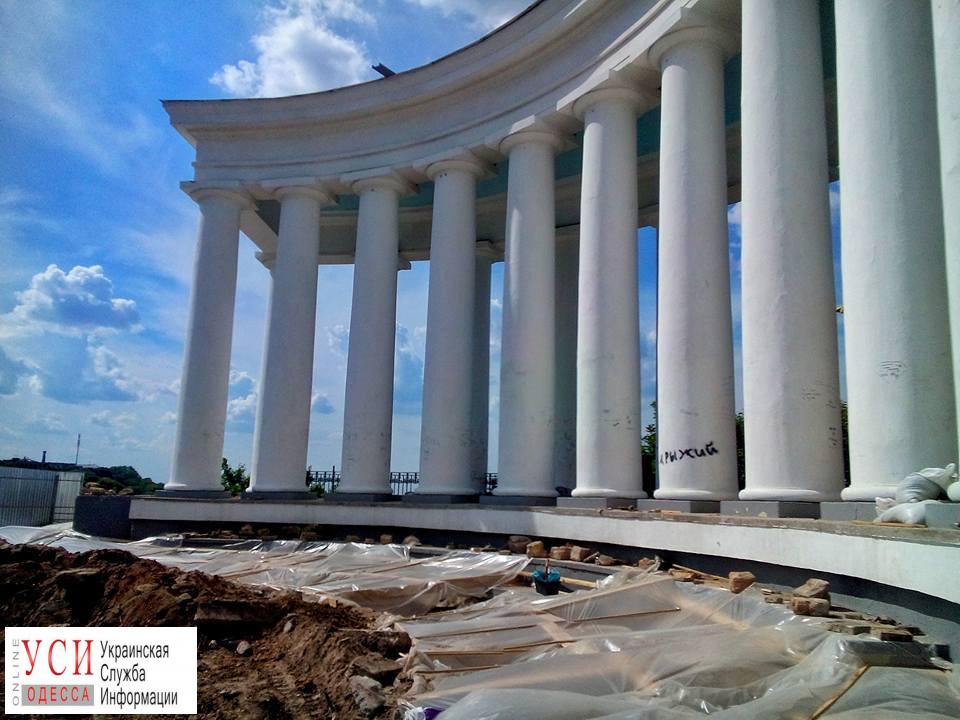 В Одессе создают 3D-модель колоннады (фото) «фото»