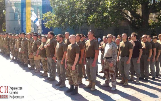 Одесские муниципальные охранники получили награды от министра обороны «фото»