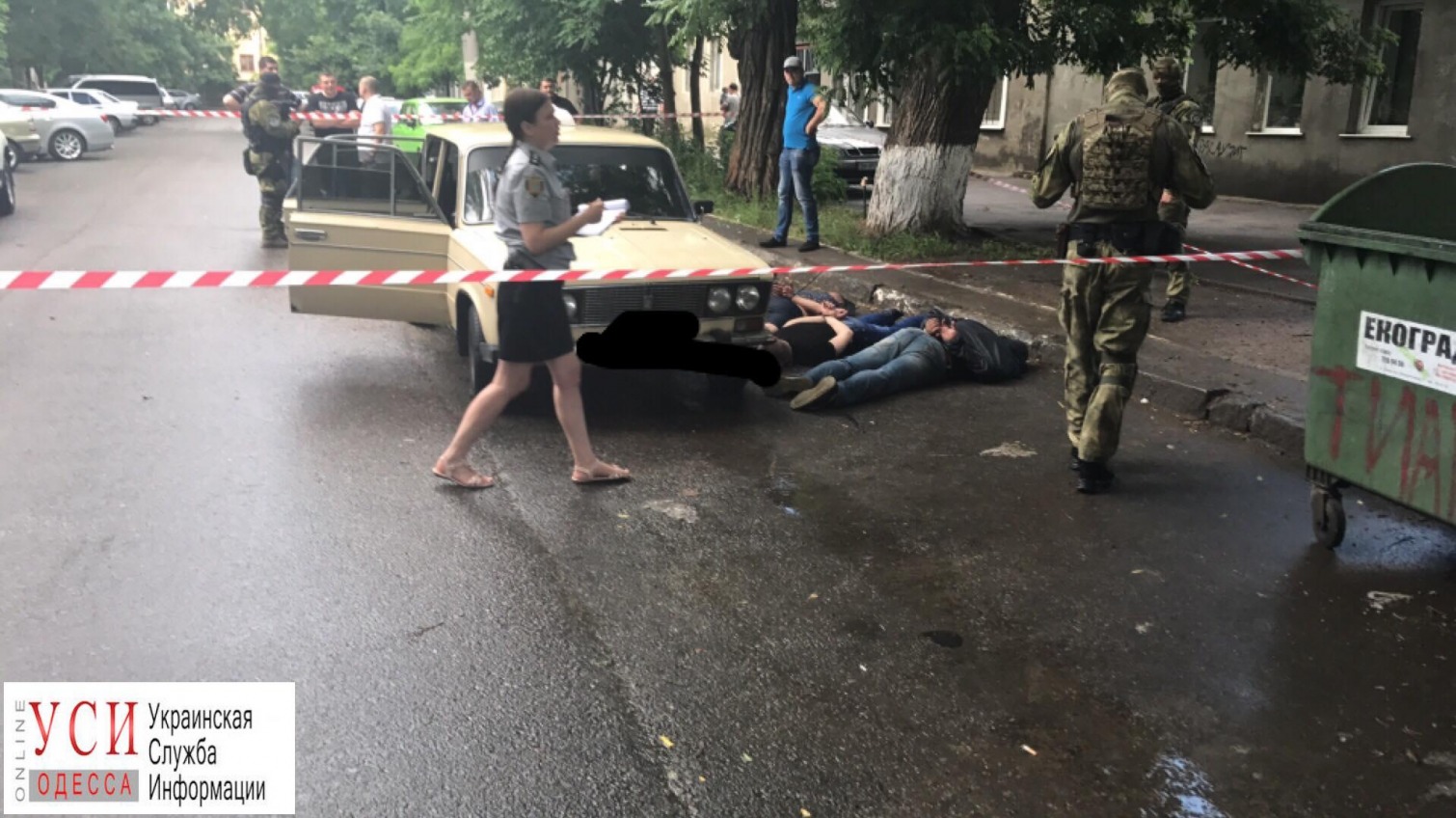 В Одессе сразу после нападения задержали вооруженную ОПГ (фото) «фото»