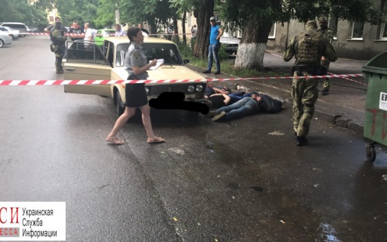 В Одессе сразу после нападения задержали вооруженную ОПГ (фото) «фото»