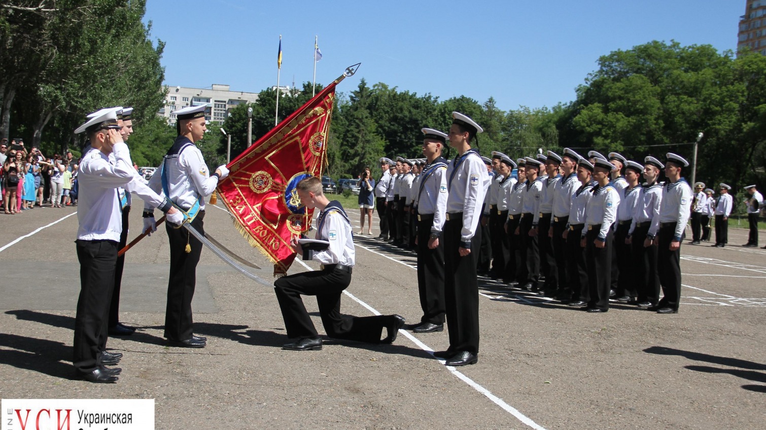 Будущие адмиралы: в Одессе выпустились лицеисты ВМС (фоторепортаж) «фото»