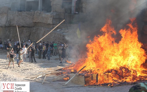 В связи со стройкой на Чкаловском пляже открыто два производства, – полиция (документ) «фото»