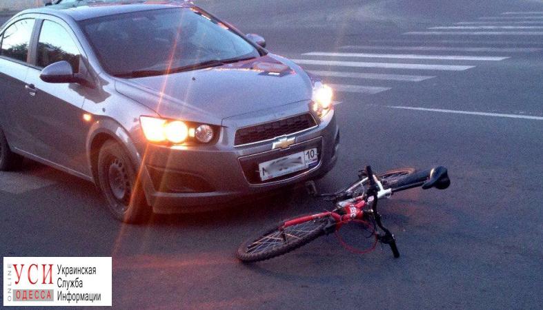 В центре города сбили велосипедиста «фото»