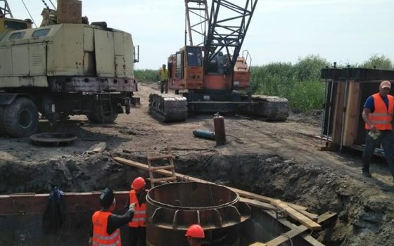 Глава “Укравтодора” снова раскритиковал медленный ремонт моста у Паланки (фото) «фото»