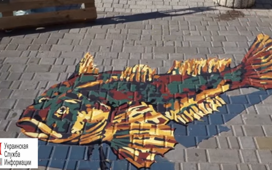 Бычок: в центре Одессы появился новый 3D стрит-арт (видео) «фото»