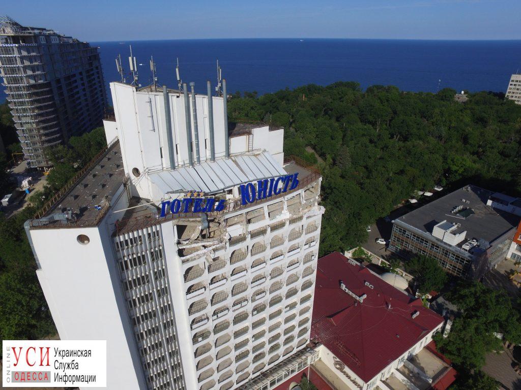 В Одессе оштрафовали застройщика гостиницы “Юность”, который обрушил здание «фото»