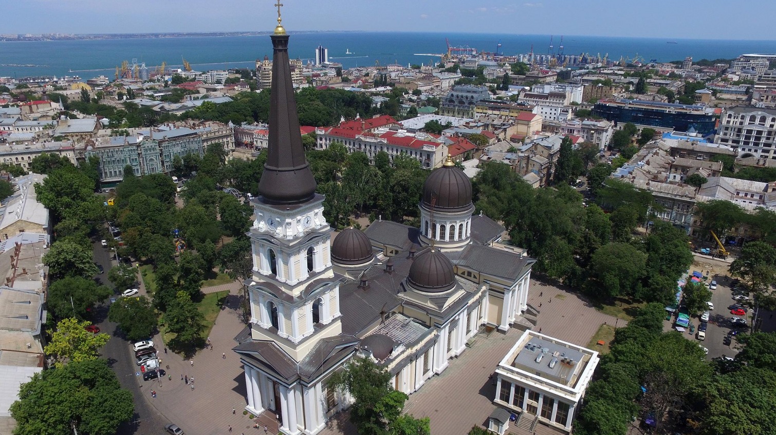 Одесские храмы с высоты птичьего полета (фоторепортаж) «фото»