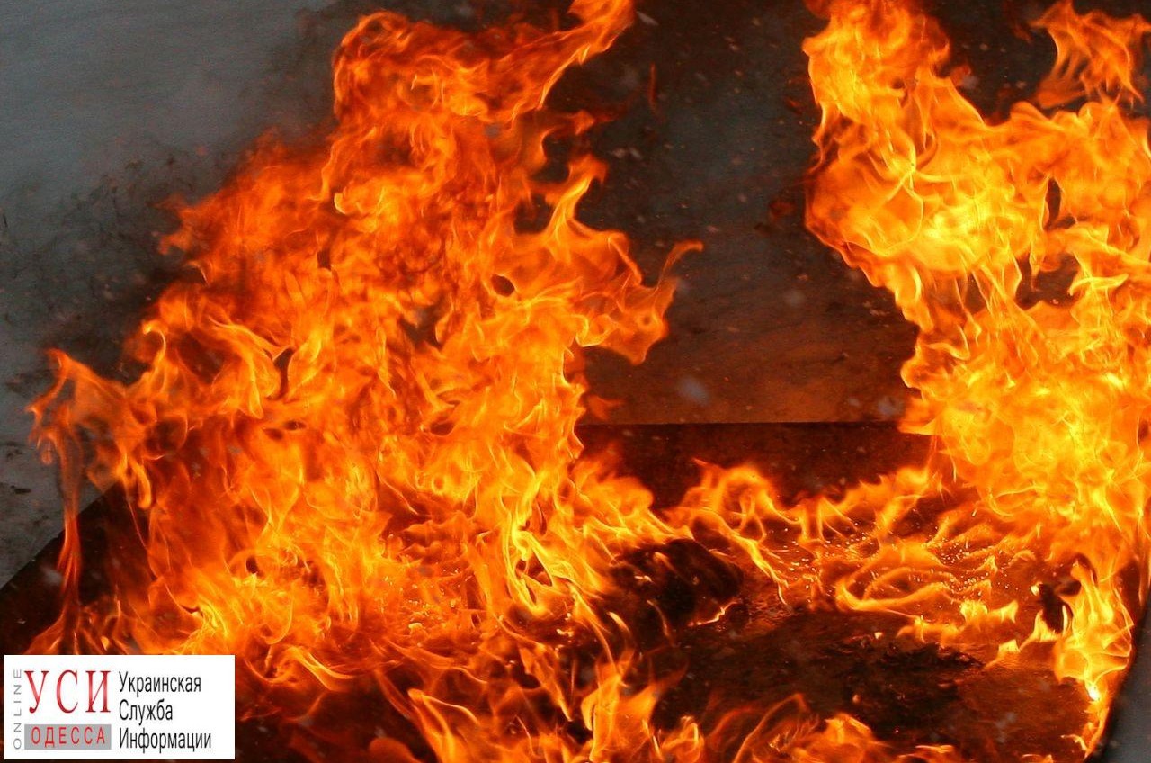На базе отдыха под Одессой тушили масштабный пожар «фото»