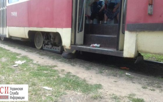 В Одессе подросток попал под колеса трамвая (фото) «фото»