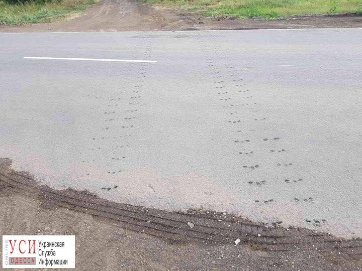 Полиция накажет тракториста, деформировавшего новую дорогу Спасское – Вилково (фото) «фото»
