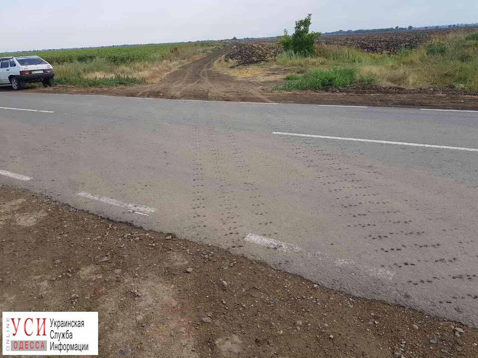Фермеры разрушают новую дорогу на Вилково (фото) «фото»