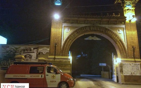 Ночью горел завод шампанских вин на Французском бульваре (фото) «фото»