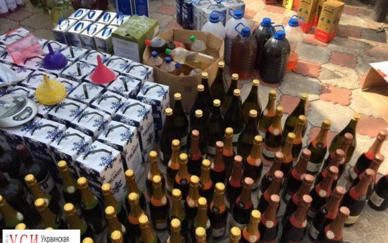 Одесская область поставляла в Запорожье контрабадный алкоголь (фото) «фото»