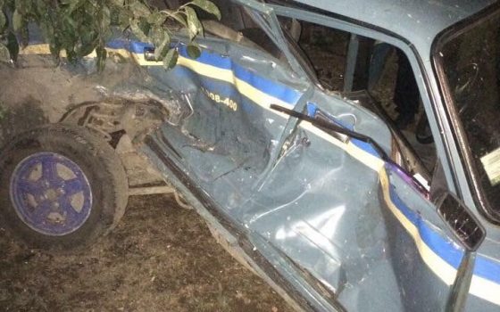 Нетрезвый водитель протаранил полицейское авто в Одесской области: есть пострадавший  (фото) «фото»