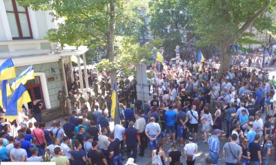 Митинг под Облпрокуратурой: горожане устали от бандитского беспредела Труханова «фото»