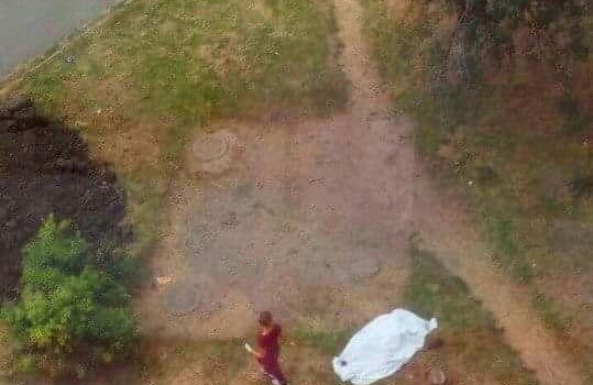 Самоубийство в Одесской области: 19-летний парень упал с крыши многоэтажки (фото 18+) «фото»