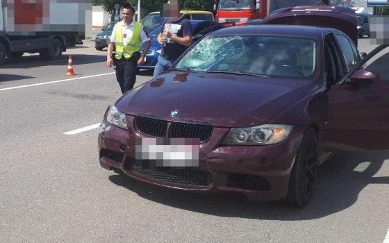 На Киевской трассе погиб пешеход «фото»