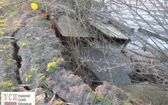 В Измальском районе трем селам грозит затопление из-за аварийной дамбы «фото»