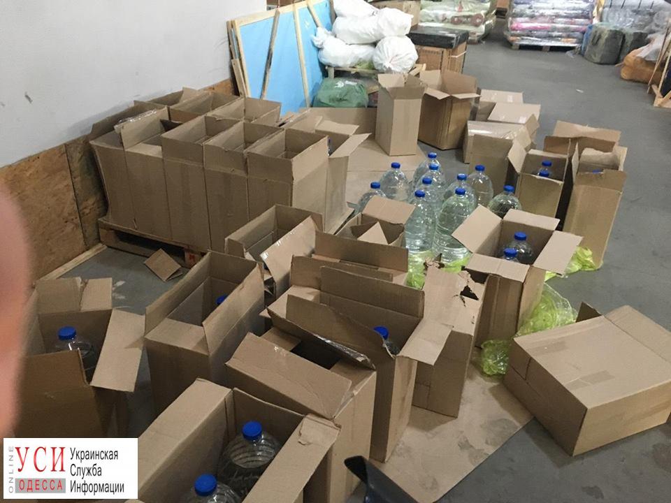 В Одессе на почте нашли 600 литров спирта «фото»