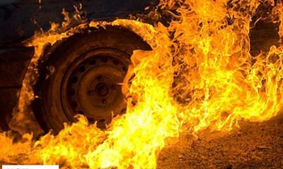 В Одессе ночью сгорели два автомобиля usionline.com В Одессе ночью сгорели два автомобиля «фото»