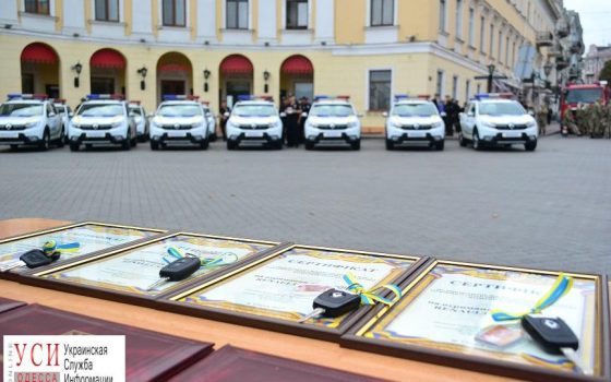 Одесские полицейские пересядут на “Renault Sandero” и “Mitsubishi Outlander” (фото) «фото»
