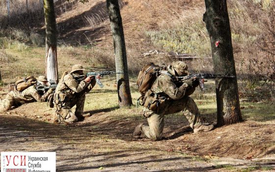 Спецназ военной полиции провел тренировку под Одессой (фоторепортаж) «фото»