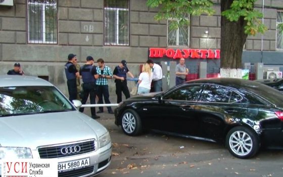 Автоскандал в Одессе: блондинка без прав на элитном седане, но с адвокатом (видео) «фото»