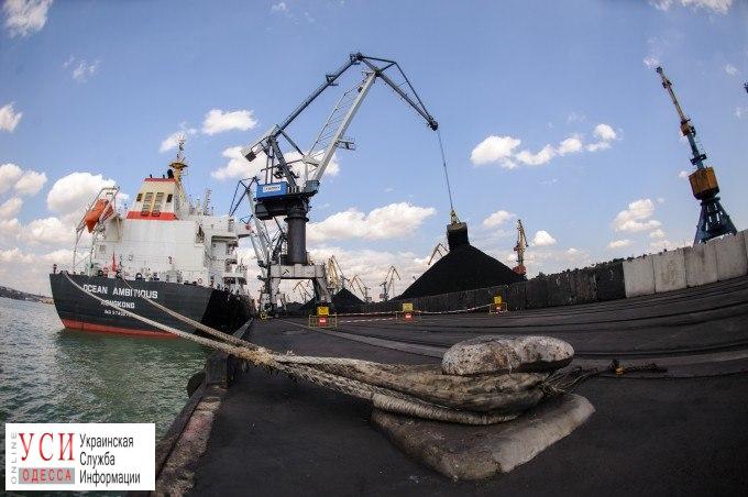 Уголь из США в порту Южного разгрузили в рекордный срок «фото»
