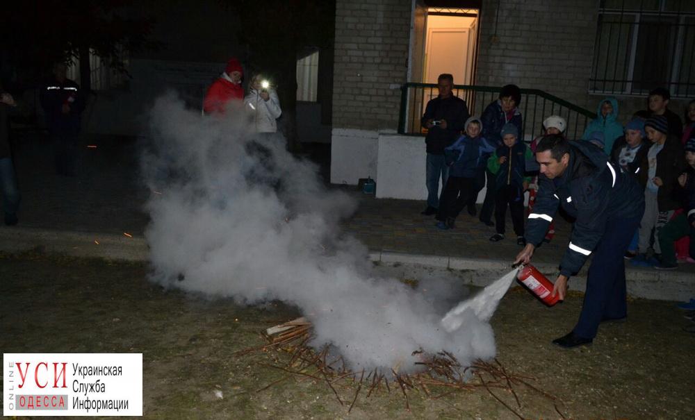 В Белгород-Днестровском интернате прошли ночные противопожарные учения «фото»