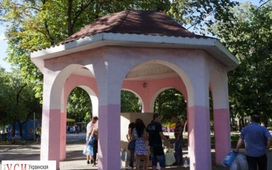 Бювет в сквере Мечникова закрыли на ремонт до начала ноября «фото»