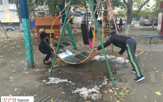 В Одессе на детской площадке погиб ребенок от удара качелями (фото) «фото»