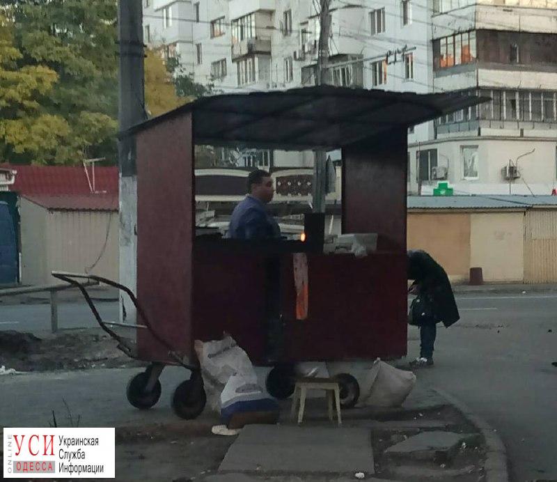 По Одессе ездит “шашлычная на колесах”: полиция пока бессильна (фото) «фото»