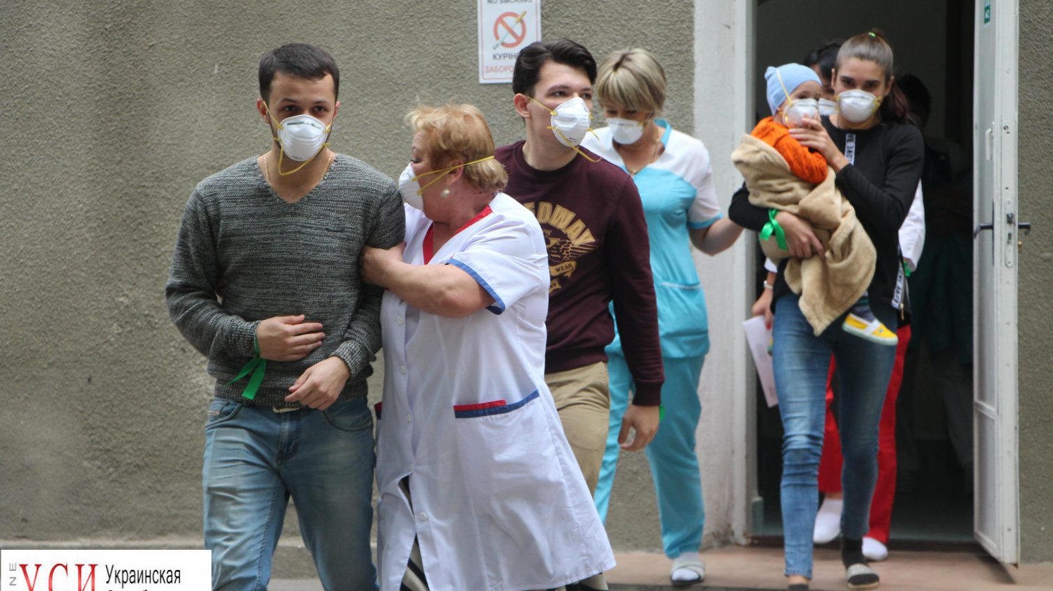 Одесса: спасатели учились тушить пожароопасную областную детскую больницу (фото) «фото»