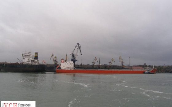 В порт “Южный” прибыл балкер с углем из США (фото) «фото»