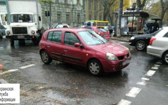 В центре Одессы на переходе сбили ребенка (фото) «фото»