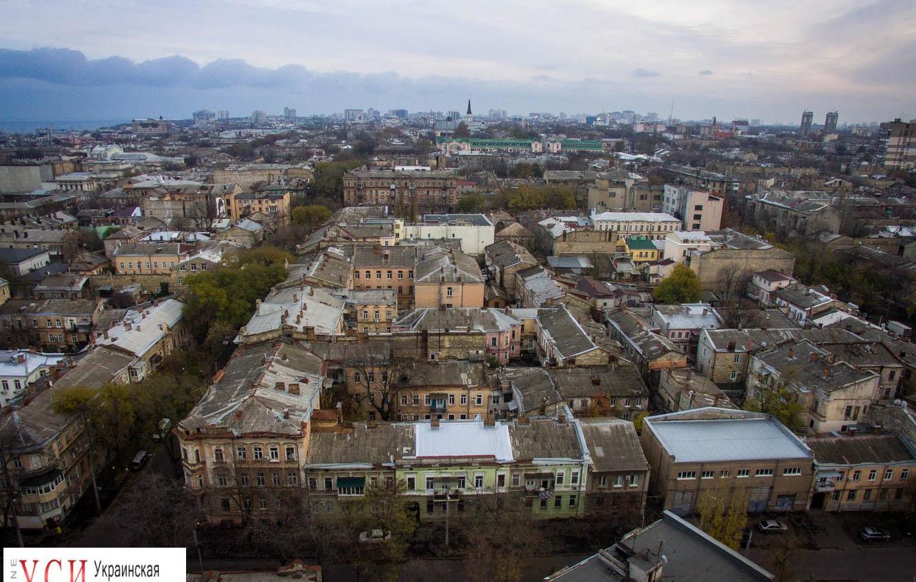 Взгляд свысока: как выглядят крыши центра Одессы и Молдаванки (аэросьемка) «фото»