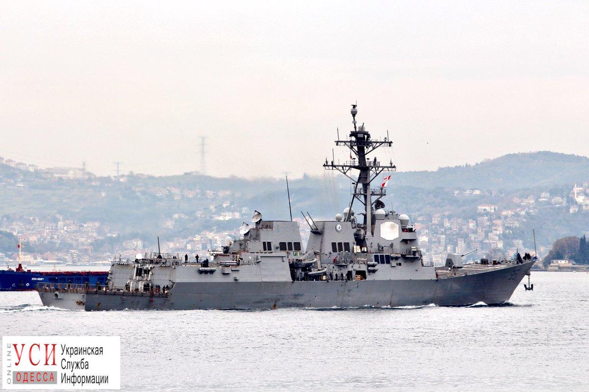 Миноносец США зашел в Черное море и направляется в Одессу (фото) «фото»